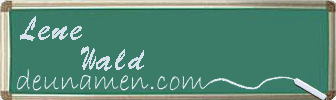 Lene Wald Visitenkarte